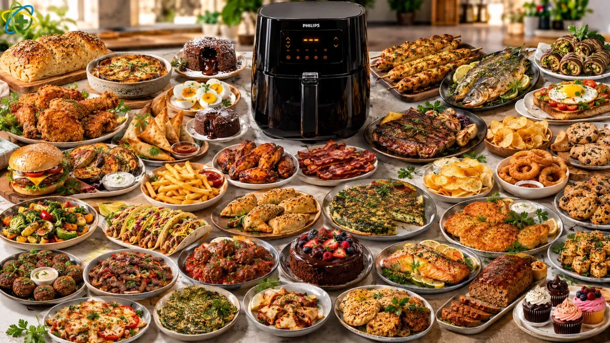 چه غذاهایی را می‌توان با سرخ‌کن بدون روغن درست کرد؟ (جدول دما و زمان ۴۰ غذا)