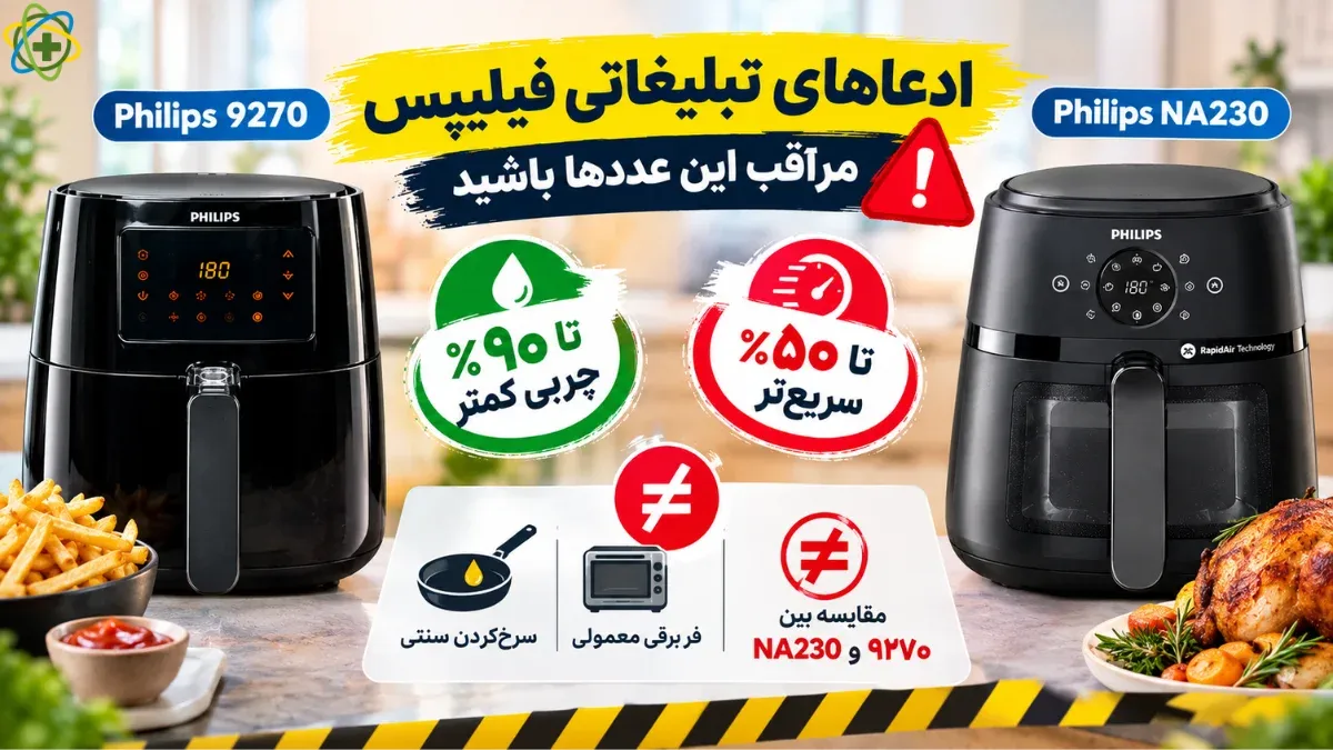 ادعاهای تبلیغاتی فیلیپس؛ مراقب این عددها باشید ادعاهای تبلیغاتی فیلیپس؛ مراقب این عددها باشید